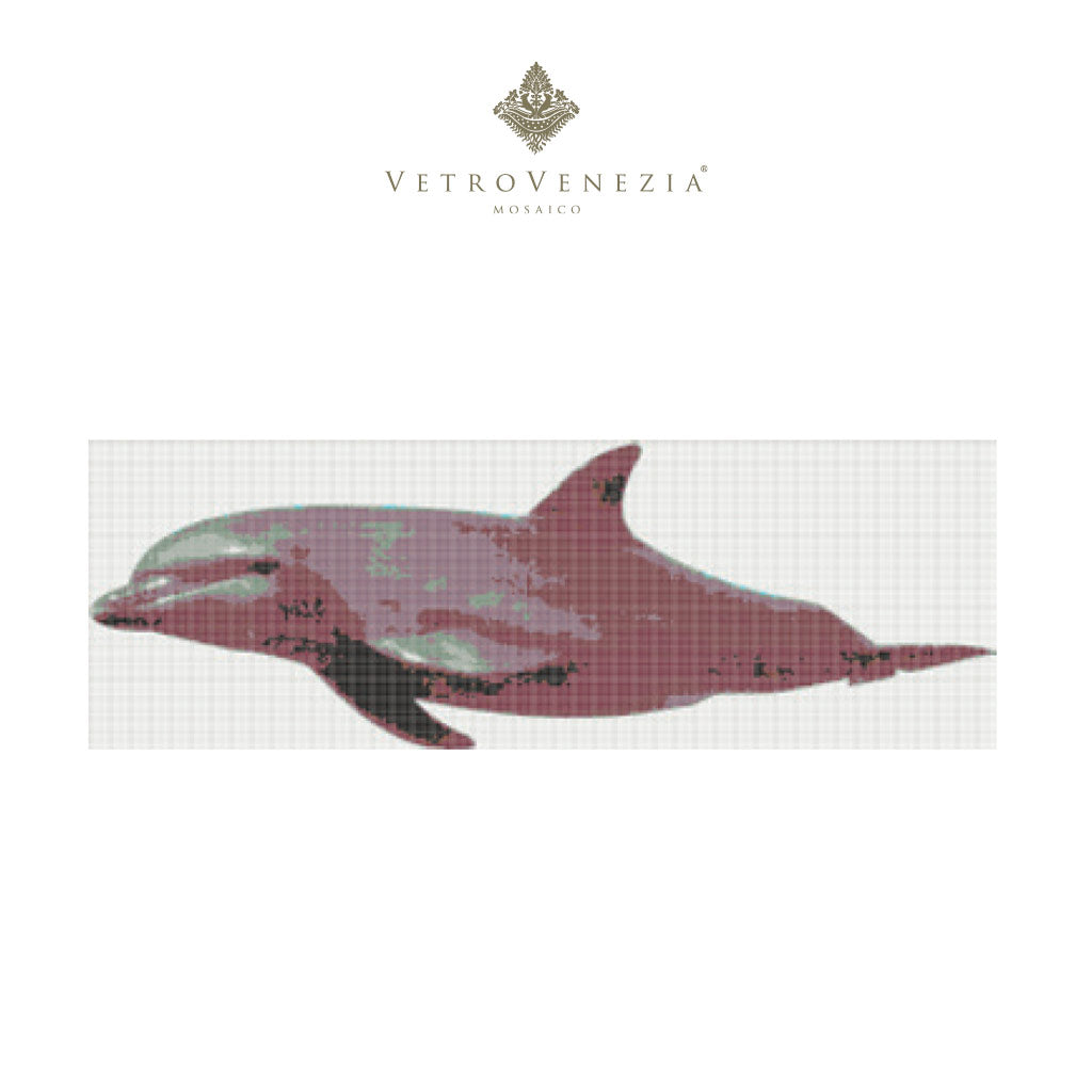 FIGURA VETRO VENEZIA DELFIN